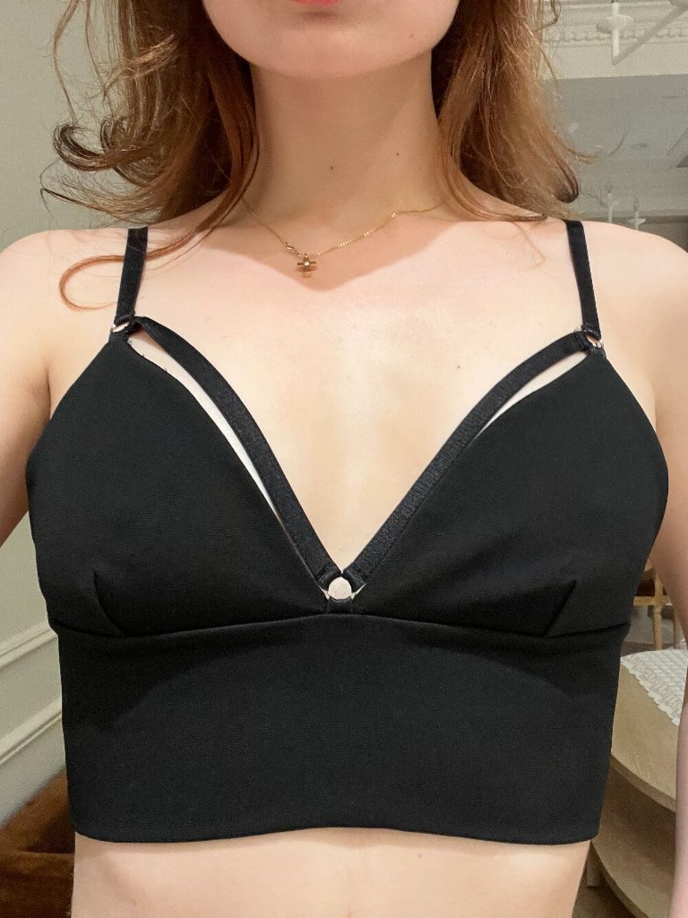 T by Alexander Wang Stretch Triangle Bralette
